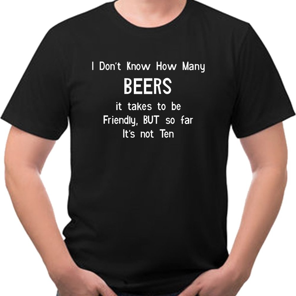 I Don’t Know How Many BEERS it takes to be  Friendly, BUT so far It’s not Ten